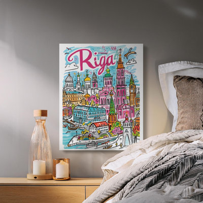 Drews Wrapped Canvas Print Set