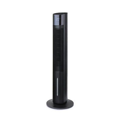 GEEPAS 42" Tower Fan with Remote Control | Bladeless Oscillating Cooling Digital Touch Display, 3 Speed Levels 4 Wind Modes With 12H Timer | Electric Standing Air Circulator for Home Office, 45W