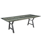 Roxburry Glass Dining Table