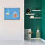  «Jellyfish Dance 2» par Lori Deiter, art mural sur toile, 34 po x 26 po