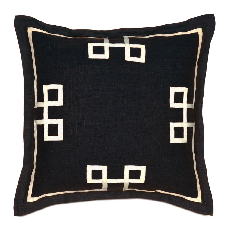 Resort Linen Program Geometric Linen Pillow Sham