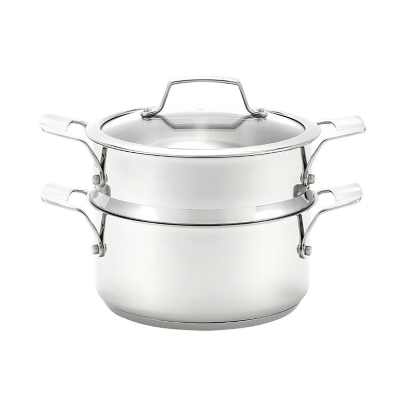 Steamers 2 - Piece Stainless Steel Cookware Set