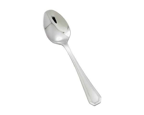 Winco Salad Tongs, Fork And Spoon, Satin Finish Stainless Steel