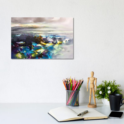 Fluid Resonance I by Scott Naismith - Wrapped Canvas Painting