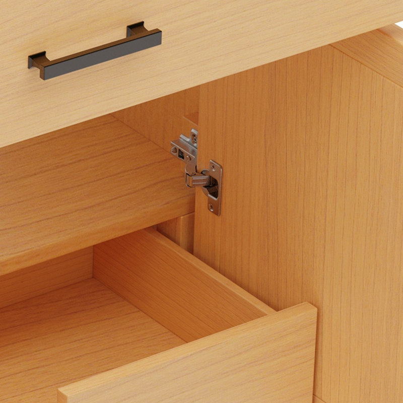 Meuble-lavabo 36 po avec comptoir en céramique, Naturel