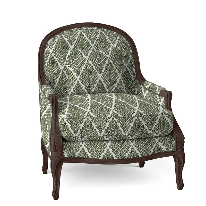 Adair Upholstered Armchair, Perigold Emmeline Ivy, Tobacco
