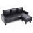 Sofa Chaise , BLACK