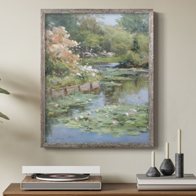 Vintage Landscape XCVIII Framed Print - Solid Wood