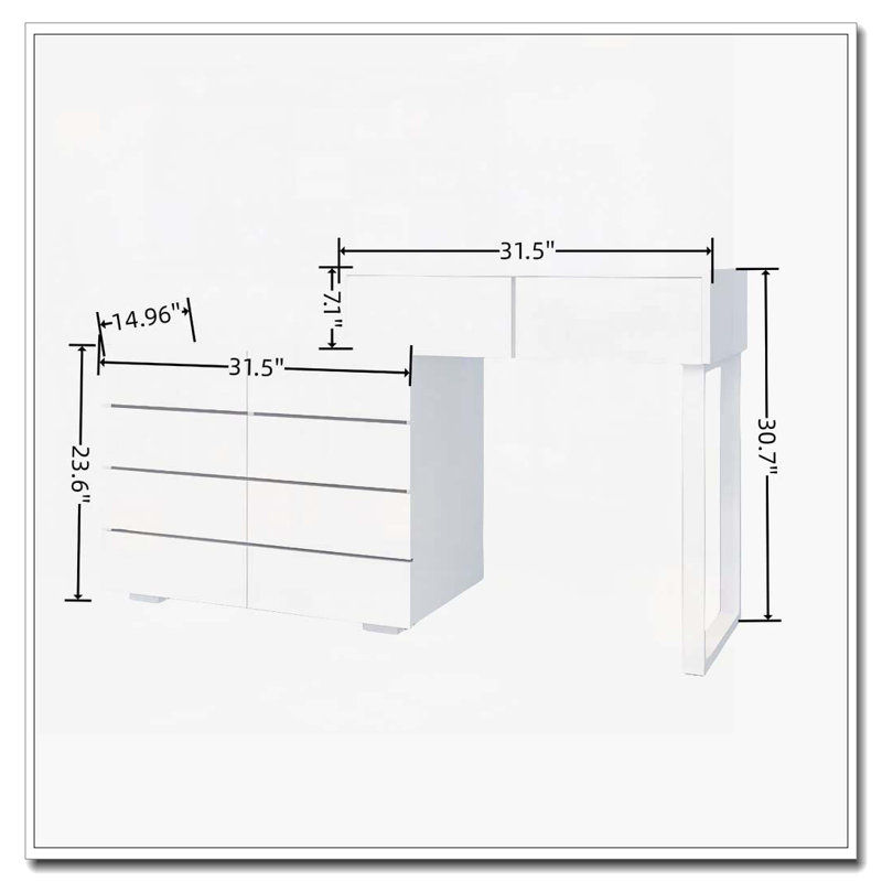 Commode 1 tiroir Acceent