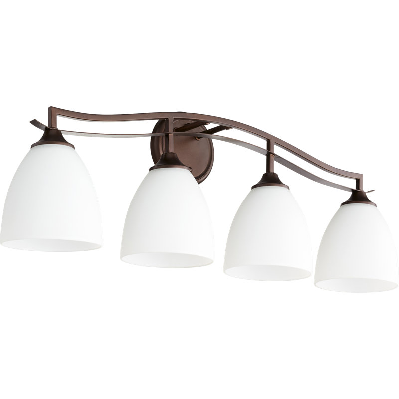 Brookview 4 - Light Dimmable Vanity Light, Oiled Bronze