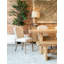 Alpine 85" Dining Table In Distressed Oak