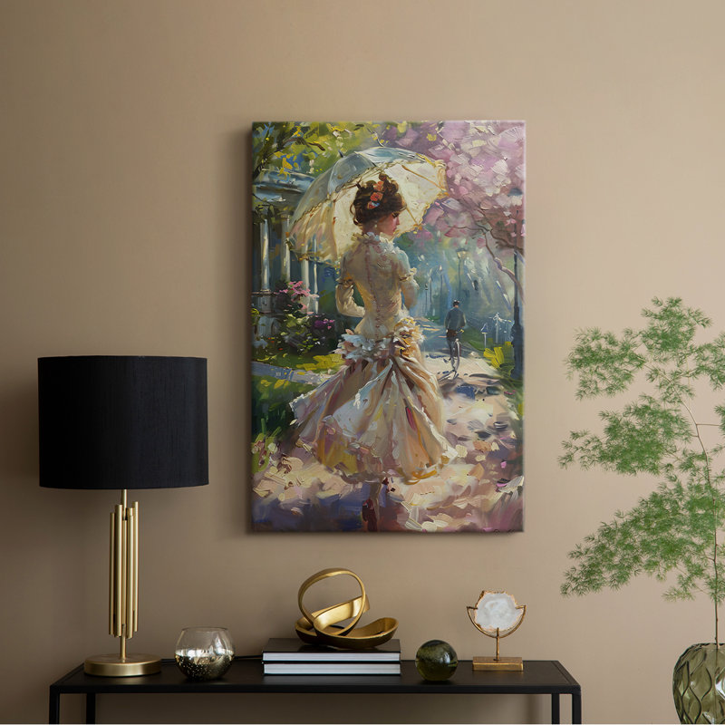 WCCEN Series WCCEN - Toile tendue avec châssis Premium - Prêt à être accroché, H 60 po x l 40 po