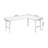 Walnut L-Shaped Solid Wood desk-108679352-108679354