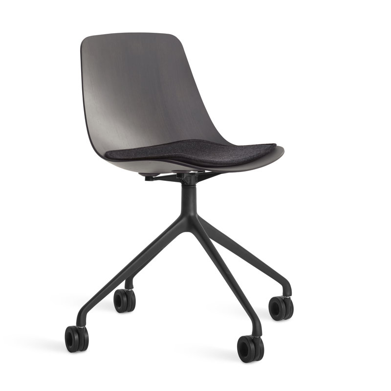 Clean Cut Task Chair, Oblivion/Black