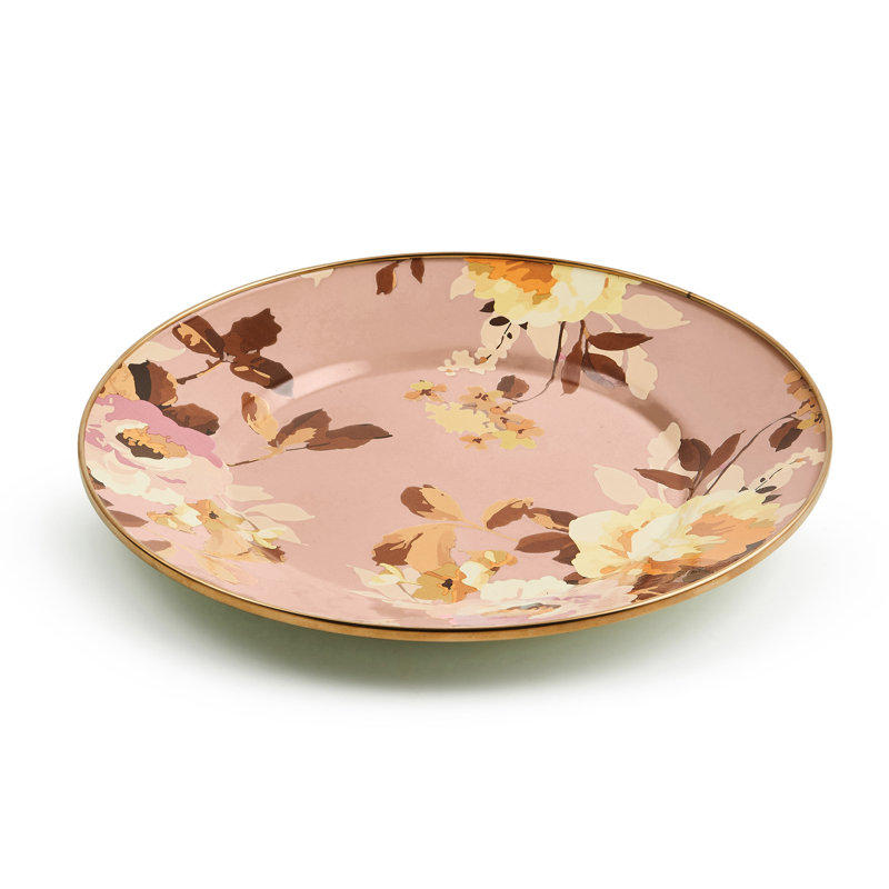 Wild Rose Dinner Plate, Mauve