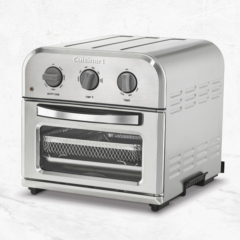 Cuisinart Compact Air Fryer Toaster Oven, 1800-Watt Motor with 6-in-1 Functions and Wide Temperature Range