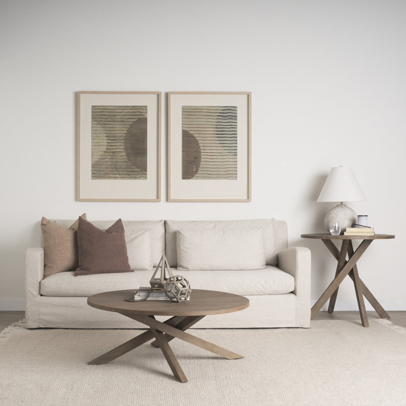 Cillian Abstract Figurines & Sculptures, Tan