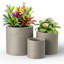 Ensemble de pots à fleurs 3 pièces Centonze-1876314822