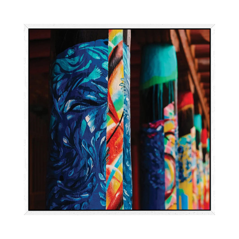 Santa Fe Architecture XV by Bethany Young - Print on Canvas, 66.04cm H x 66.04cm W x 3.81cm D, White Framed