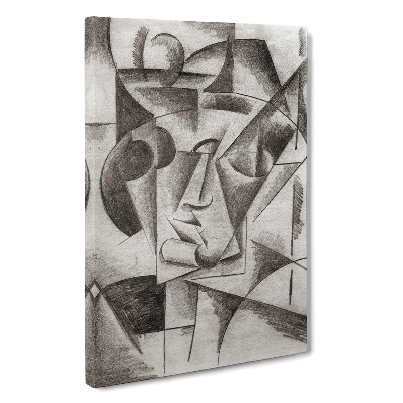 Composition Vol.2 by Lyubov Popova - Wrapped Canvas, 76cm H x 50cm W x 3cm D