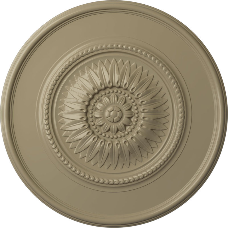 Médaillon Endurathane Wigan pour plafond, DO 29 3/4 po x P 1 1/2 po, Désert de Gobi