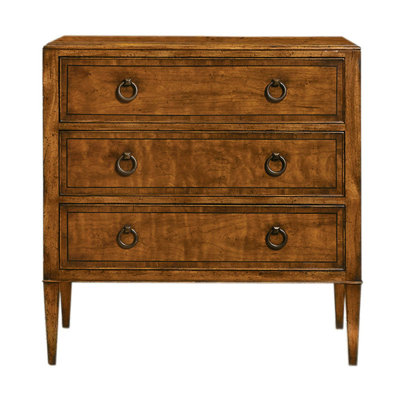 English Solid Wood Accent Chest