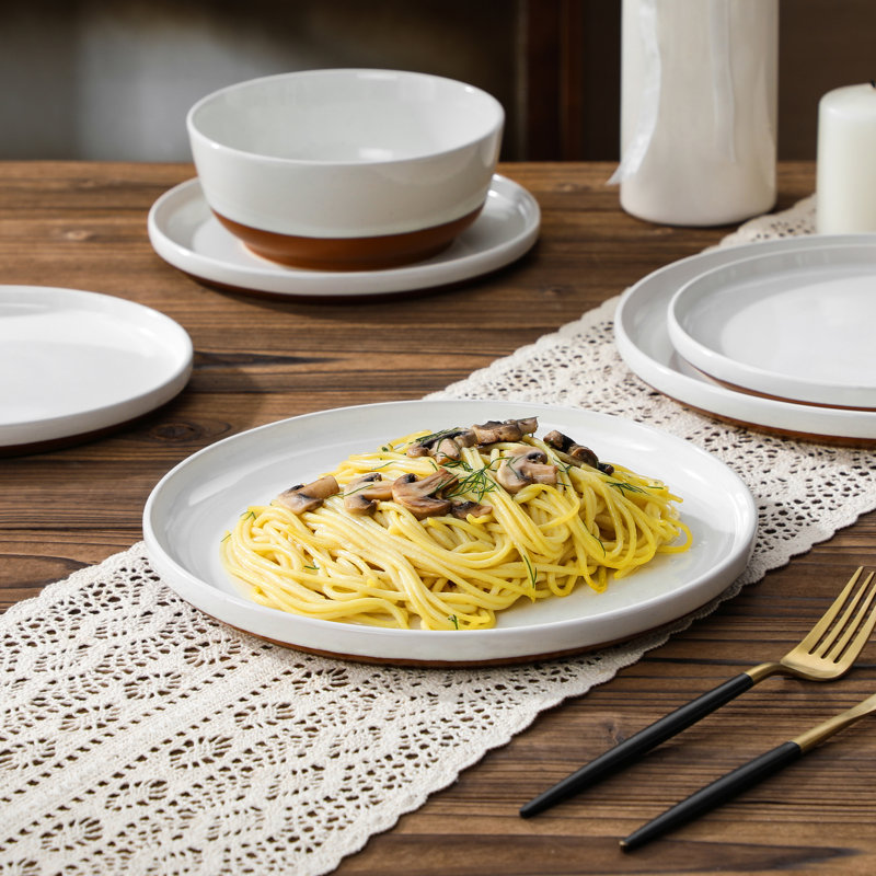 Piece Stoneware Dinnerware Set - Service for 6