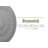 Endurathane Brunswick Ceiling Medallion, 27"OD x 2 1/2"P (Fits Canopies up to 4 1/2"), Hand-Painted Jet Black Finish-29016029