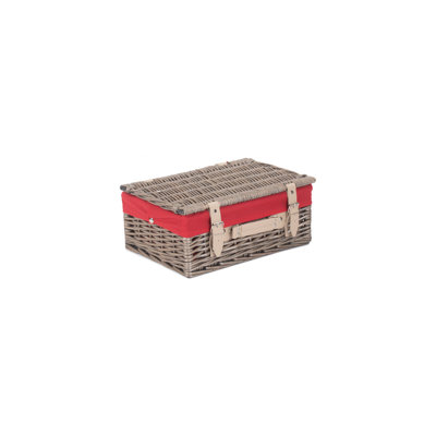 Wicker Basket with Lining