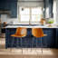 Tabouret de comptoir en similicuir Aobh-1339784389