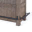 Yael Bar Cabinet Table, Shelves, Pull Out Tray, 80 Inch, Taupe Brown