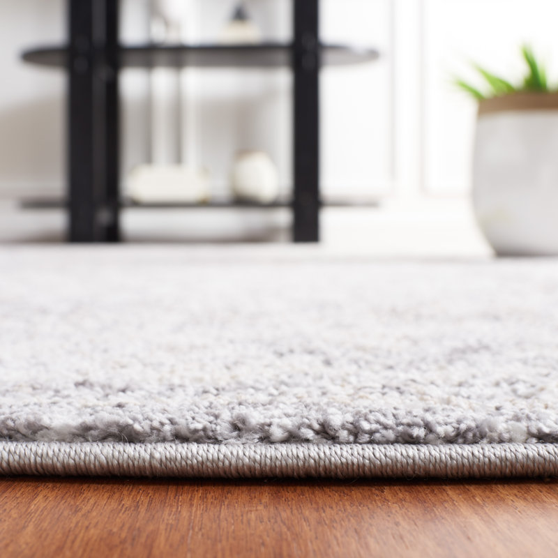 Hanka Grey / Ivory Rug, Rectangle 5'3" x 7'6"