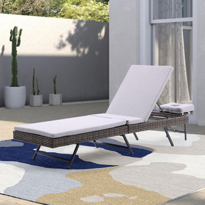 Chaise longue d'extérieur Kaityn