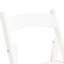 Chaise pliante rembourrée, peu encombrante, facile à transporter, 4 pièces, coussin beige / tablette blanche, salle à manger