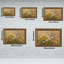 Cadre mural rétro Daisy Lavender BeesOrnate-1123789129
