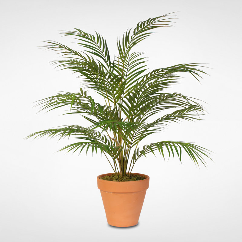 Plante de palmier artificielle aréca en pot