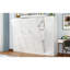Cadre de lit escamotable avec lit escamotable et 2 tablettes Murphy-54310412
