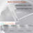 Modern Smart Toilet With Bidet, Auto Flush, Auto Open/Close,Heated Seat, Warm Water And Dry, Foam Shield Function White