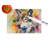 Wolves Wolf  Glass Cutting Board Large