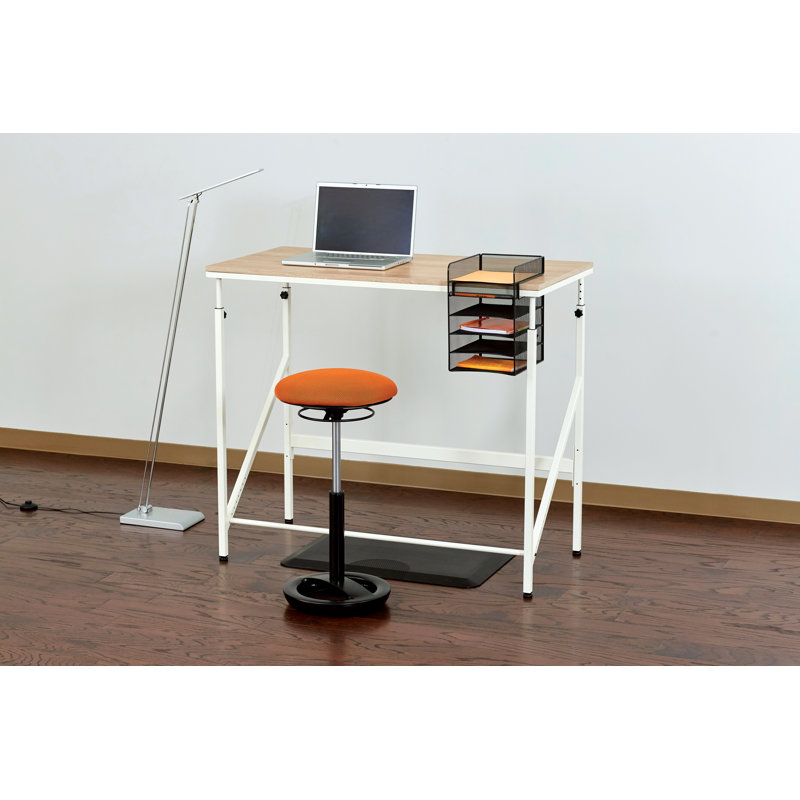 Onyx Mesh Horizontal Hanging Desk Storage