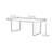 Large board simple ash wood dining table-1628928139