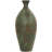 Sarahanne Ceramic Tall Distressed Antique Style Decorative Green Vase-181904164