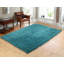 Tapis bleu sarcelle à poils longs Hayfield-1944613616
