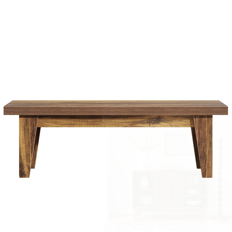Banc de hall d'entrée en bois