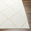 Tapis marocain noir / blanc Anevaeh-797295637