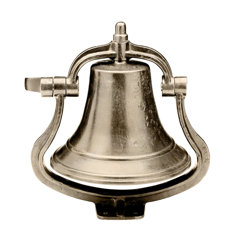 Large Bell, White Bronze Light