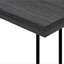 Table d'appoint, en forme de C, bout, côté, collation, salon, chambre à coucher-1032288342-1032288341