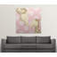 «Giraffe Mommy and Baby on Pink», impression-19542862-26547960-41027086