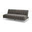 Camille 3 Seater Sofa Bed in Velvety Fabric-169745809