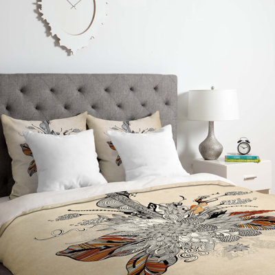 Ensemble de housse de couette floral